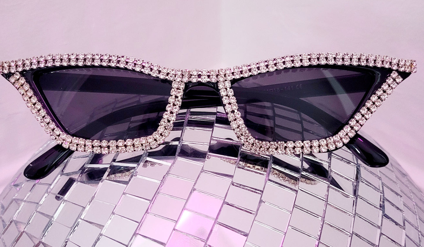 RHINESTONE SUNGLASSES